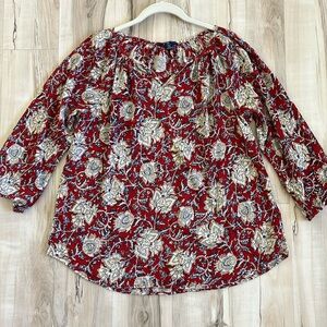 Floral Patterned Blouse